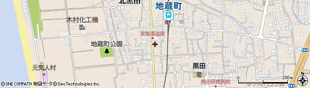 愛媛県伊予郡松前町北黒田797周辺の地図