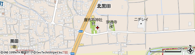 愛媛県伊予郡松前町北黒田310周辺の地図