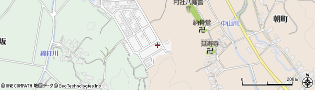 福岡県宗像市朝野454周辺の地図