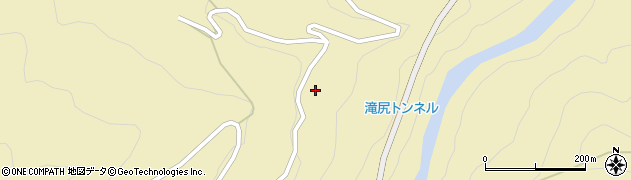 和歌山県田辺市中辺路町栗栖川938周辺の地図
