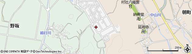 福岡県宗像市朝野448周辺の地図