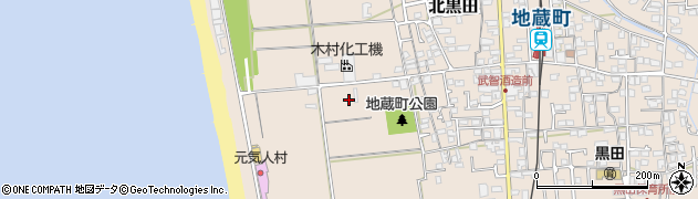愛媛県伊予郡松前町北黒田848周辺の地図