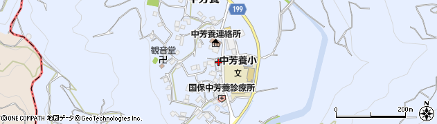 和歌山県田辺市中芳養1910周辺の地図