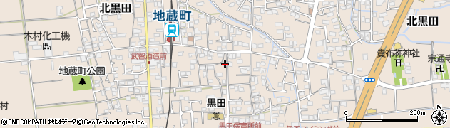 愛媛県伊予郡松前町北黒田736周辺の地図