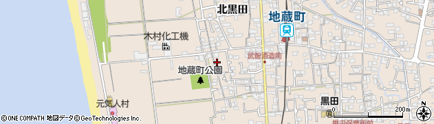 愛媛県伊予郡松前町北黒田844周辺の地図