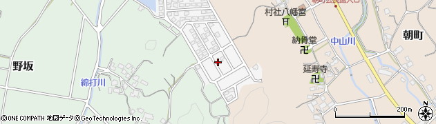 福岡県宗像市朝野440周辺の地図