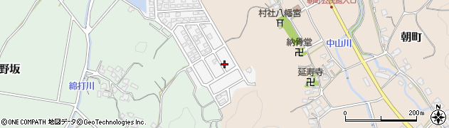 福岡県宗像市朝野431周辺の地図