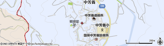 和歌山県田辺市中芳養1927周辺の地図