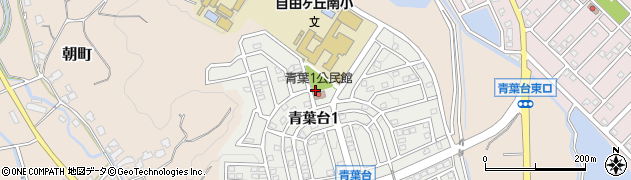 青葉台北公園周辺の地図