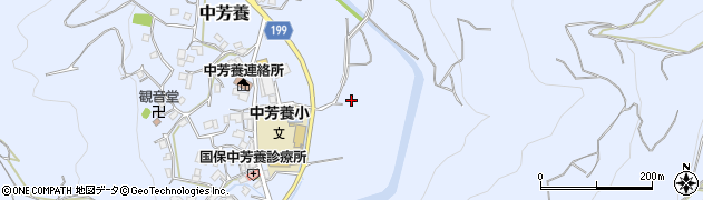 和歌山県田辺市中芳養1844周辺の地図
