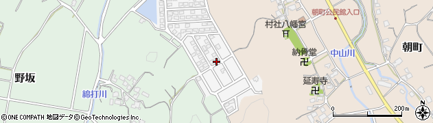 福岡県宗像市朝野405周辺の地図