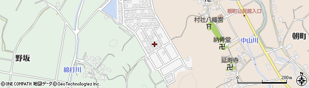 福岡県宗像市朝野407周辺の地図