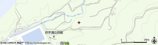 福岡県北九州市小倉南区井手浦周辺の地図