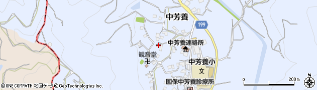 和歌山県田辺市中芳養1937周辺の地図