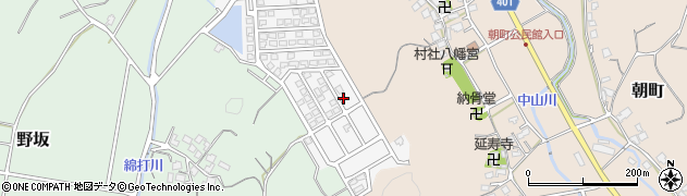 福岡県宗像市朝野396周辺の地図
