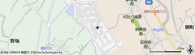 福岡県宗像市朝野402周辺の地図