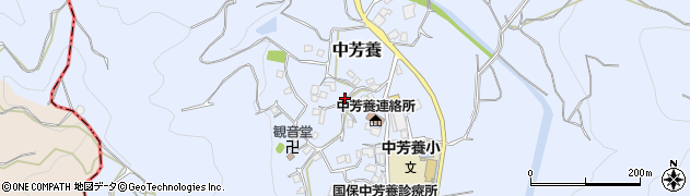 和歌山県田辺市中芳養2003周辺の地図
