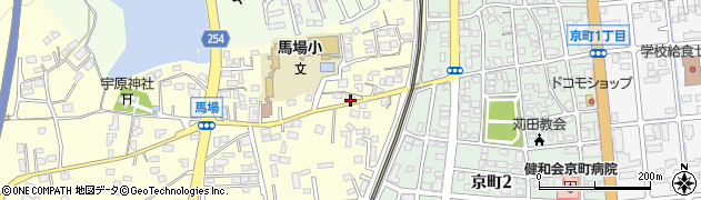 ダスキン愛の店苅田店周辺の地図