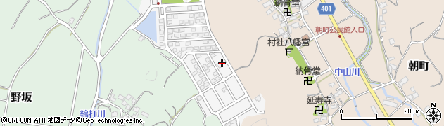 福岡県宗像市朝野392周辺の地図