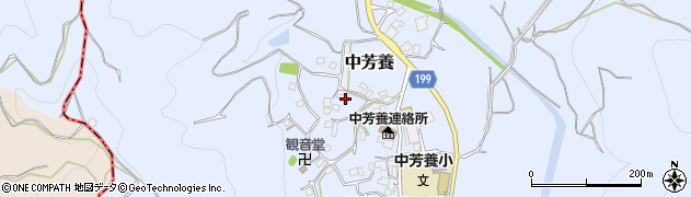 和歌山県田辺市中芳養1933周辺の地図