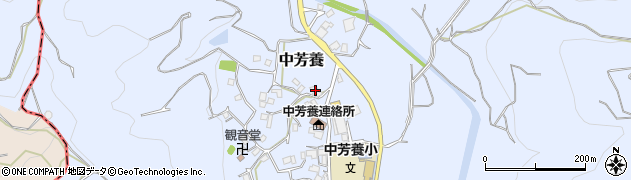 和歌山県田辺市中芳養2013周辺の地図