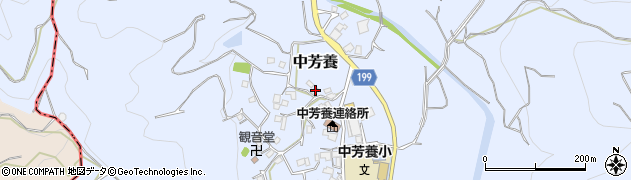 和歌山県田辺市中芳養2004周辺の地図