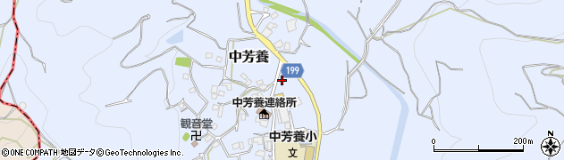 和歌山県田辺市中芳養1895周辺の地図