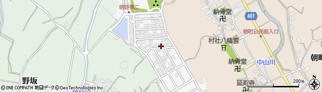 福岡県宗像市朝野379周辺の地図