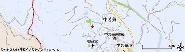 和歌山県田辺市中芳養1976周辺の地図