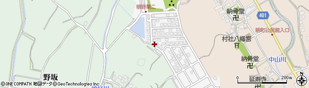 福岡県宗像市朝野373周辺の地図