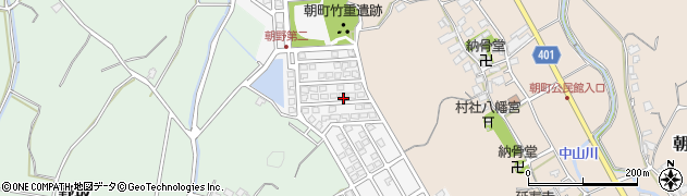 福岡県宗像市朝野363周辺の地図