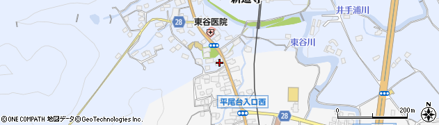 福岡県北九州市小倉南区新道寺153周辺の地図