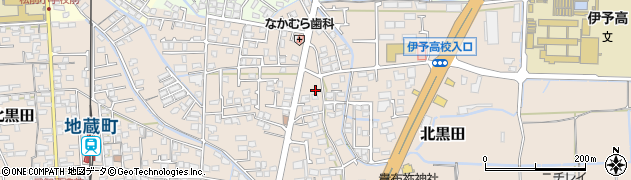 愛媛県伊予郡松前町北黒田499周辺の地図