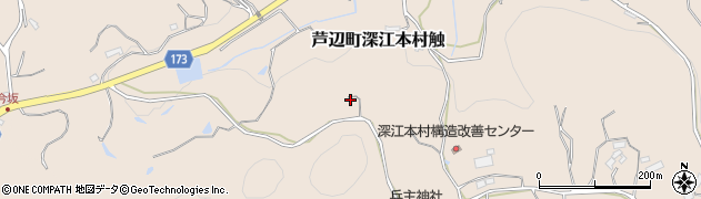 長崎県壱岐市芦辺町深江本村触周辺の地図