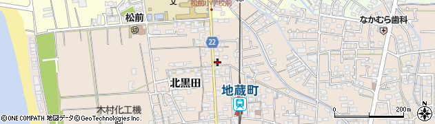 愛媛県伊予郡松前町北黒田657周辺の地図