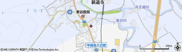 福岡県北九州市小倉南区新道寺124周辺の地図