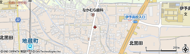 愛媛県伊予郡松前町北黒田497周辺の地図