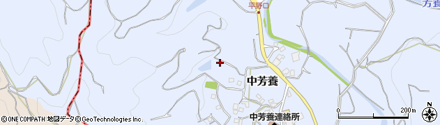 和歌山県田辺市中芳養2043周辺の地図
