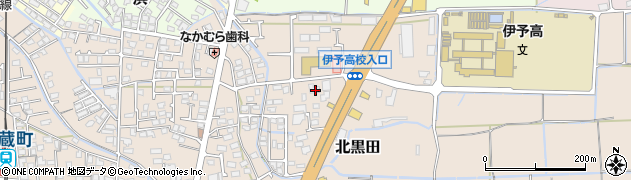 愛媛県伊予郡松前町北黒田212周辺の地図