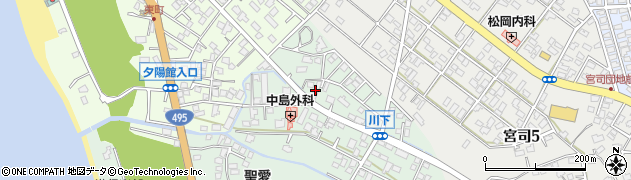 有限会社津屋崎サニタリー周辺の地図