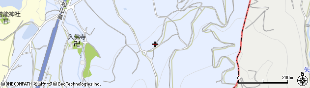 愛媛県伊予市八倉911周辺の地図
