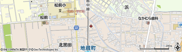 愛媛県伊予郡松前町北黒田626周辺の地図