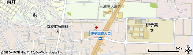 愛媛県伊予郡松前町北黒田185周辺の地図