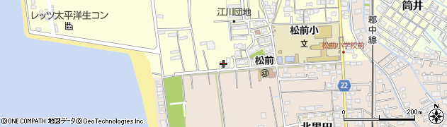 愛媛県伊予郡松前町筒井1283-2周辺の地図
