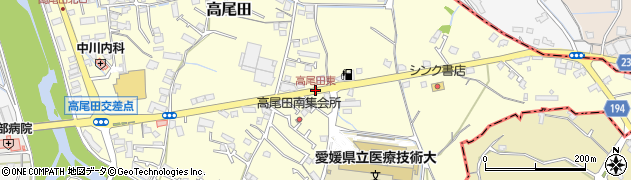 高尾田東周辺の地図