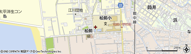 愛媛県伊予郡松前町筒井1217周辺の地図