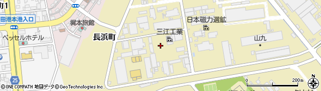 福岡県苅田町（京都郡）長浜町周辺の地図