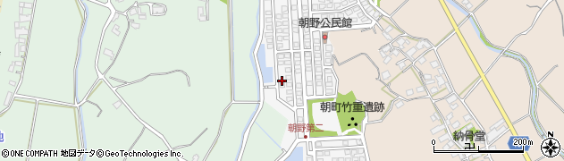 福岡県宗像市朝野315周辺の地図