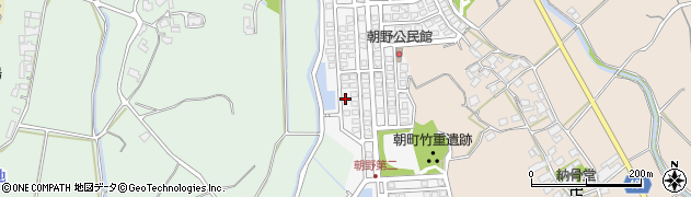 福岡県宗像市朝野316周辺の地図
