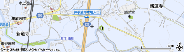 福岡県北九州市小倉南区新道寺周辺の地図